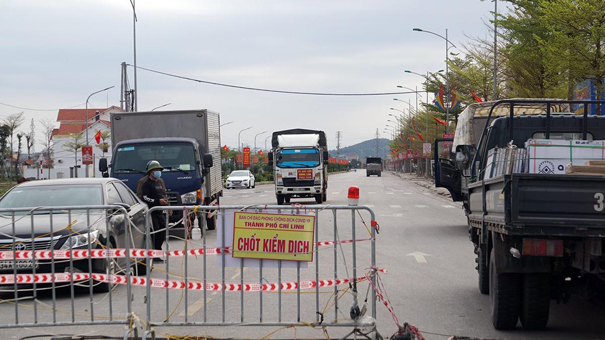 Hưng Yên cách ly toàn thị xã Mỹ Hào và 5 xã thuộc huyện Khoái Châu. Ảnh: Minh họa