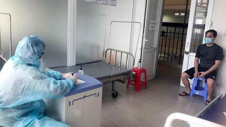 Bị can Đào Duy Tùng quanh co, khai báo không trung thực khi làm việc với cơ quan chức năng. Ảnh: Công an TP Hải Dương