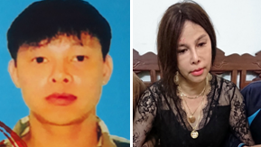 Đối tượng Bùi Văn Lĩnh trước và sau khi chuyển giới. Ảnh: Công an Hải Phòng