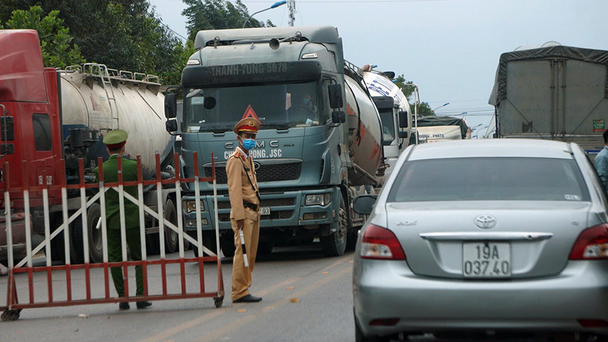 Hải Dương hạn chế phương tiện trên 5 quốc lộ qua tỉnh để giãn cách xã hội