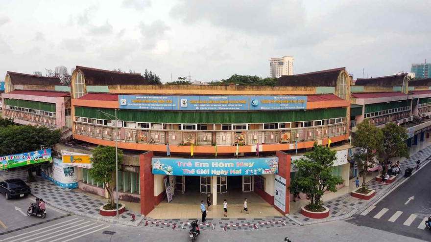 Cung văn hóa Thiếu nhi Hải Phòng.