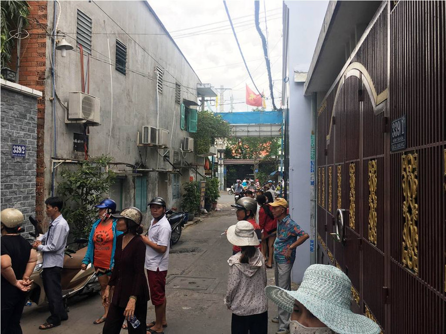 Khu vực xảy ra vụ việc.