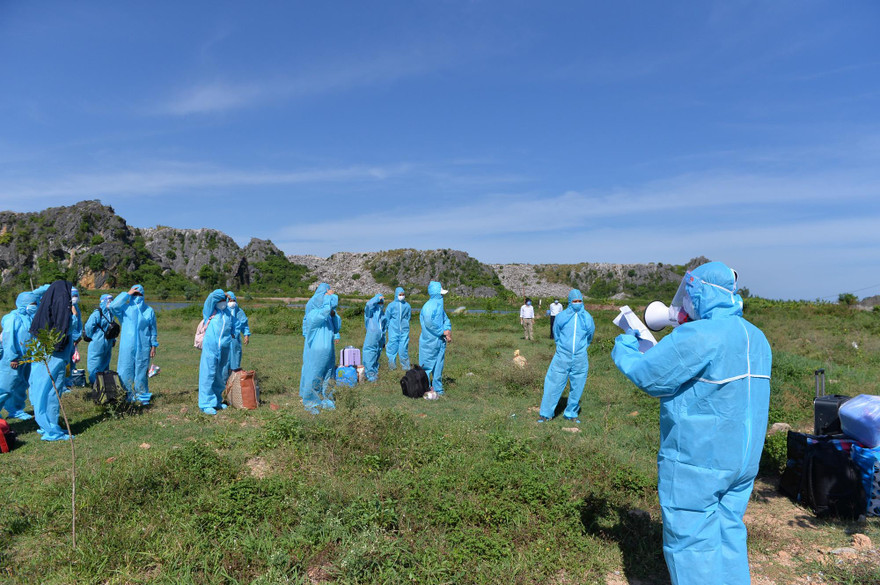 Công nhân từ miền Nam về Nghệ An dương tính với SARS-CoV-2