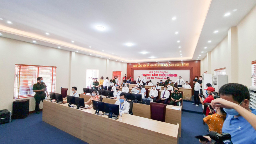 Trung tâm Điều hành Đô thị thông minh TP Vinh