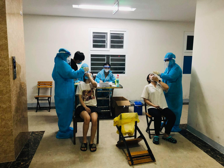 Nghệ An tiếp tục ghi nhận 2 ca dương tính trong cộng đồng ở TP Vinh