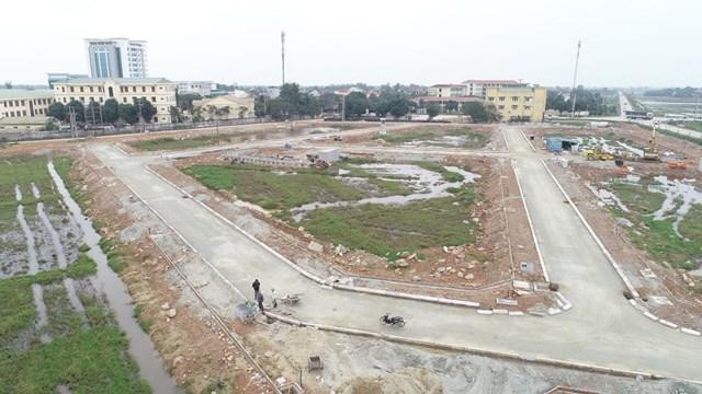 Dự án đã thi công nhưng công ty chưa hoàn tất thủ tục giao đất.