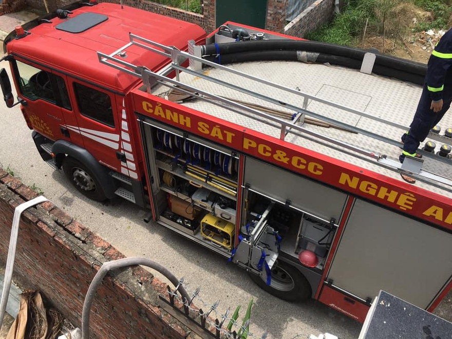 Cháy ở khách sạn đang cách ly F1