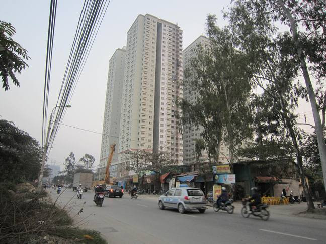 Khu chung cư CT6 Xa La phường Phúc La, quận Hà Đông với những tòa chung cư cao tầng vi phạm PCCC nằm trong danh sách 29 công trình vi phạm hiện nay của Hà Nội.