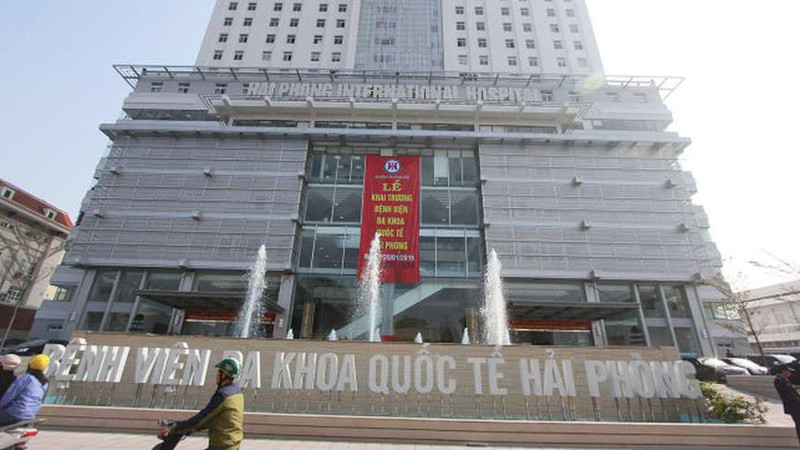 Bệnh viện Đa khoa quốc tế Hải Phòng.