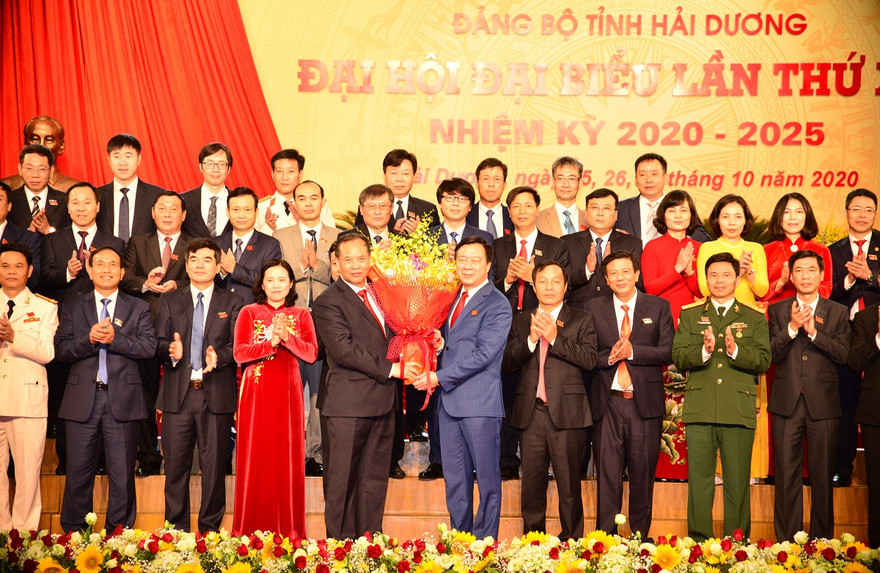 Chi tiết Ban Thường vụ Tỉnh ủy Hải Dương khóa mới