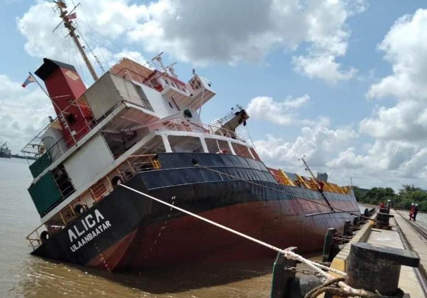 Hiện trường vụ việc.