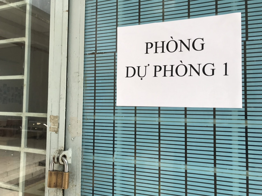 3 thí sinh ở TPHCM sẽ dự thi ở phòng thi dự phòng do bị thủy đậu