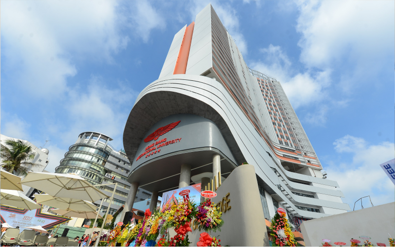 Trường Đại học Quốc tế Hồng Bàng (ảnh website trường)