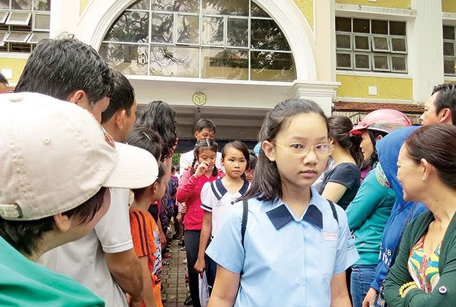 Trường THPT Chuyên Trần Đại Nghĩa là trường duy nhất ở TPHCM tổ chức khảo sát đầu vào lớp 6