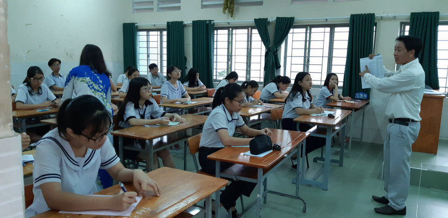 Thí sinh TPHCM tham dự kỳ thi lớp 10 năm học 2019- 2020