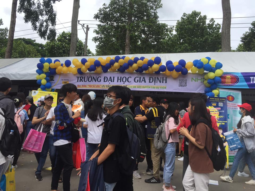 Trường ĐH Gia Định trong lần đi tư vấn tuyển sinh (ảnh minh họa)
