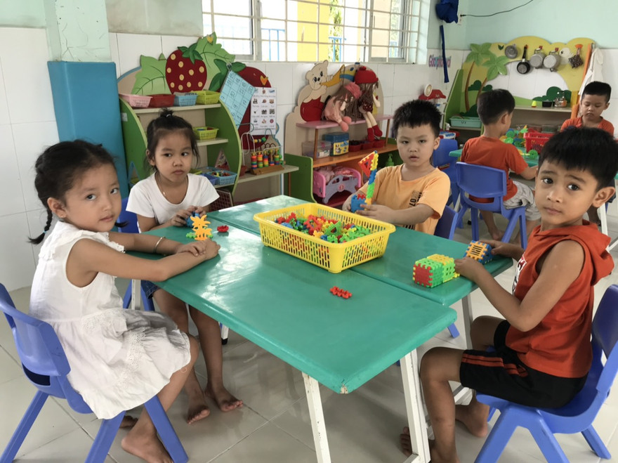 Trẻ mần non lớp lá TPHCM ngày đâu đi học trở lại