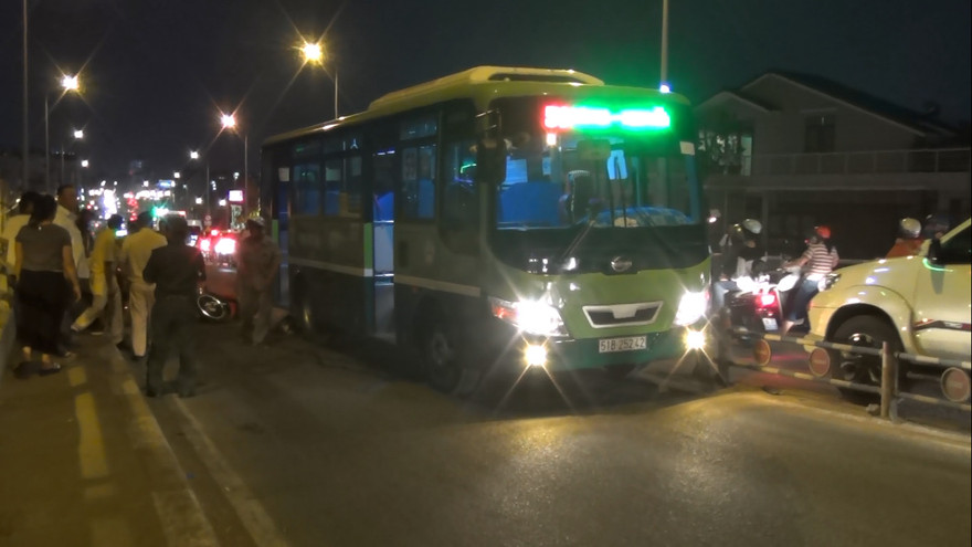 Hiện trường tai nạn.