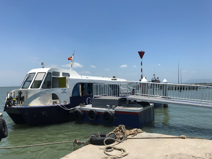 Tàu C3 neo đậu ở Cần Giờ để khám nghiệm điều tra nguyên nhân.