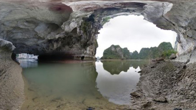 Khu vực Cống Lá - Ba Hang nơi đoàn làm phim bấm máy có vẻ đẹp kỳ vĩ. Ảnh: Đỗ Giang