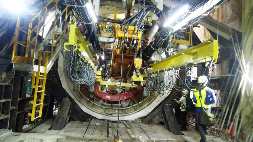 Robot khổng lồ khoan hầm metro thứ hai ở Sài Gòn