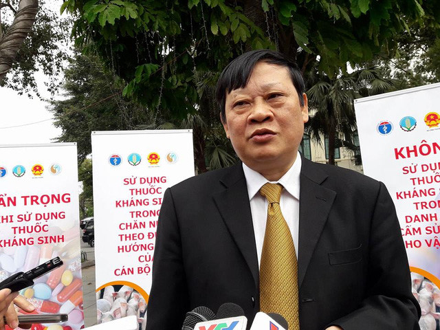 GS.TS Nguyễn Viết Tiến, Thứ trưởng Bộ Y tế khẳng định, phương pháp học kích não là hoang tưởng. Ảnh: Dân Trí