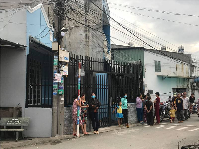 Khu vực xảy ra vụ việc.