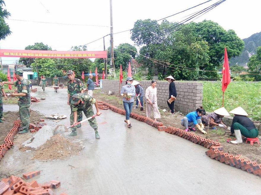 Chung tay xây dựng nông thôn mới