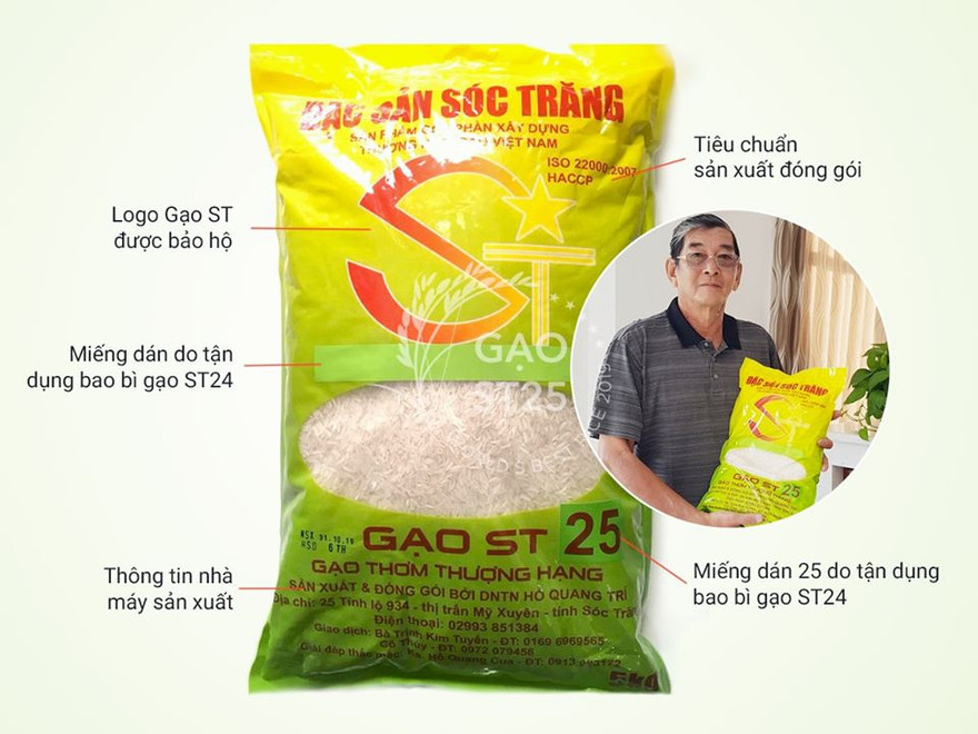 Gạo ngon nhất thế giời đang bị làm giả 