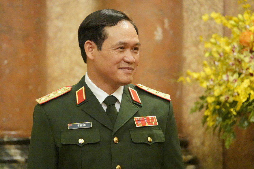 Thượng tướng Vũ Hải Sản, Thứ trưởng Bộ Quốc phòng. Ảnh: Nguyễn Minh