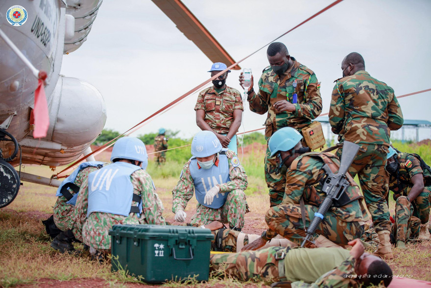 BVDC 2.3 Việt Nam cùng các đơn vị tham gia cuộc diễn tập