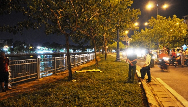 Hiện trường vụ việc.