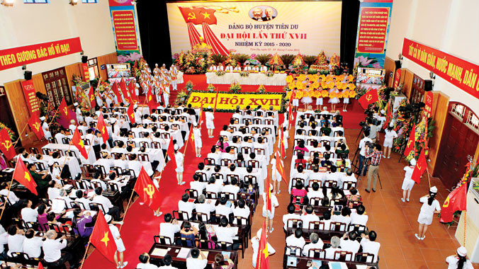 Đại hội Đảng bộ huyện Tiên Du.