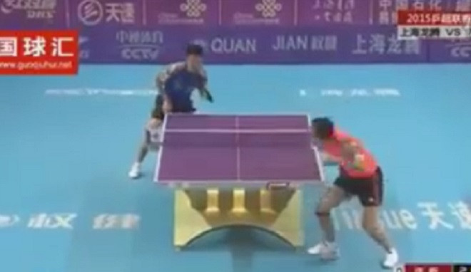 Kinh ngạc trước pha bóng bàn dài nhất lịch sử