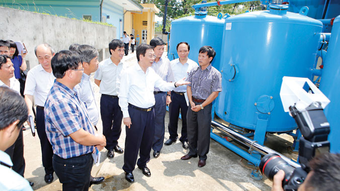 Bảo đảm cấp nước sạch trong dịp Quốc khánh 2/9