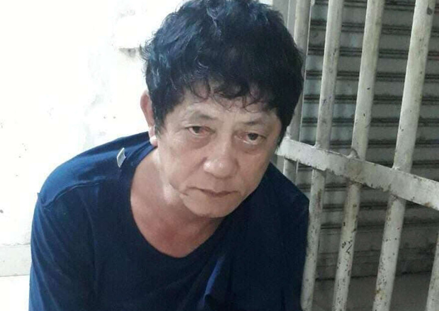 Trương Tấn Hoàng bị bắt sau hơn 5 giờ lẩn trốn.