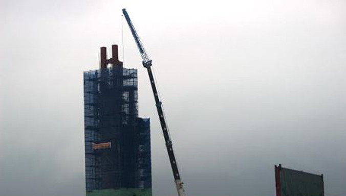 Hiện cơ quan chức năng Hà Tĩnh đã cấp giấy phép xây dựng cho công trình "Tháp biểu tượng tinh thần".