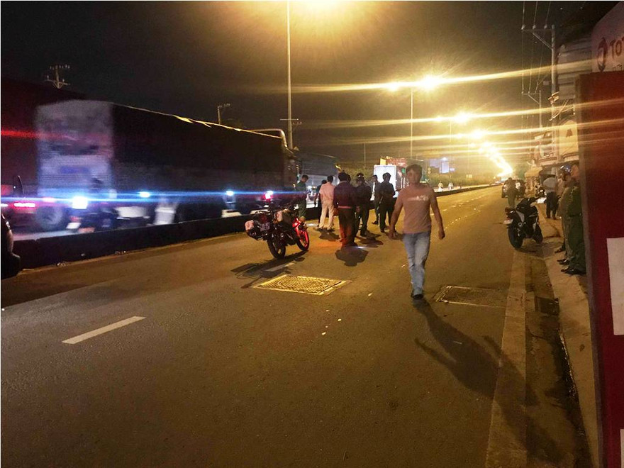 Hiện trường vụ việc.