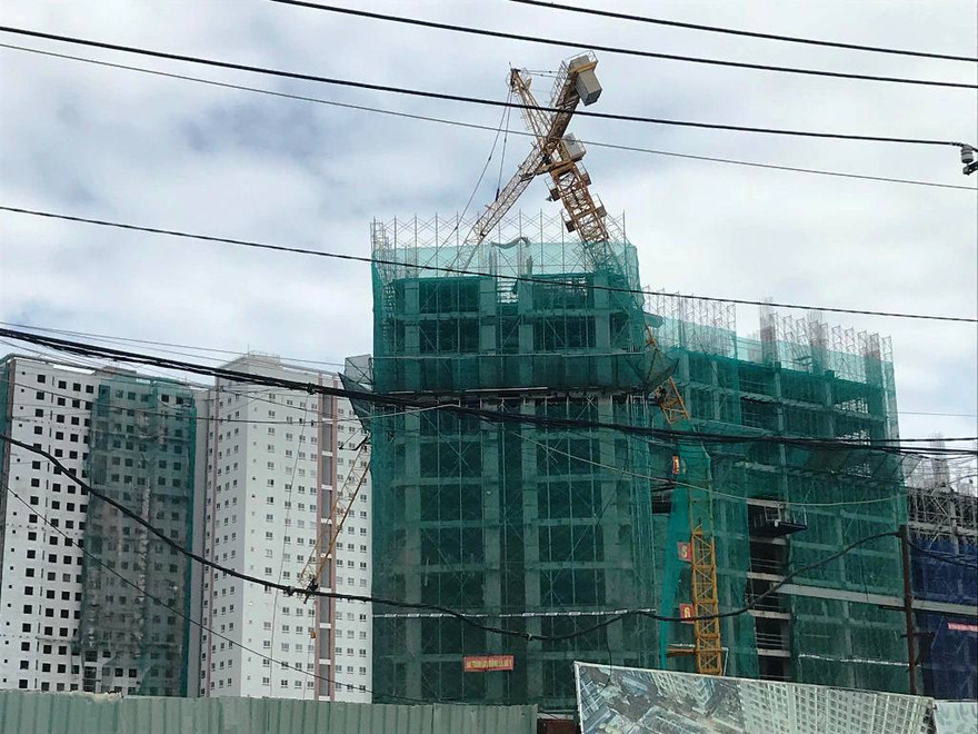 Hiện trường vụ việc.