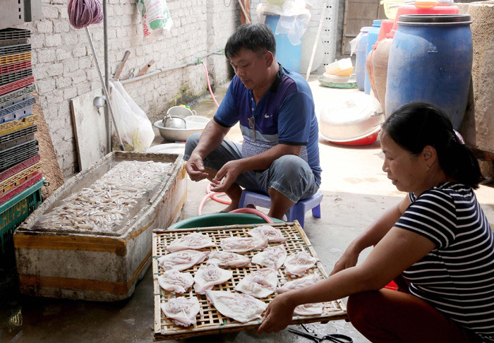 Các cơ sở chế biến làng nghề Cửa Lò