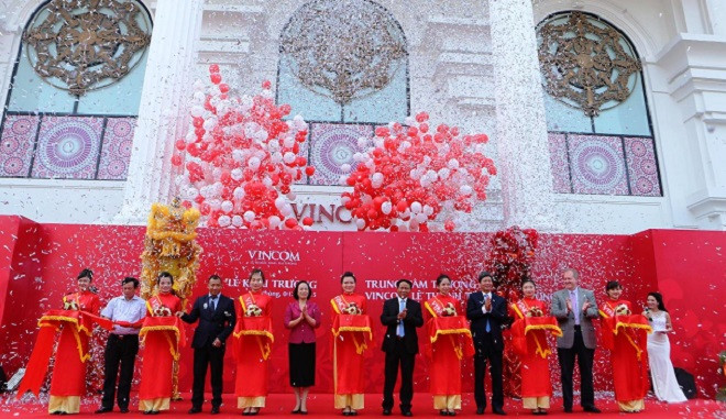 Khai trương trung tâm thương mại Vincom tại Hải Phòng