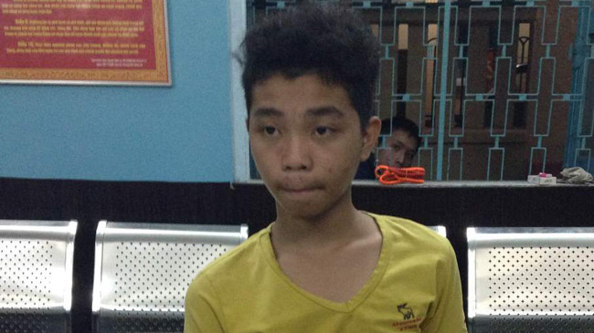 Phạm Viết Thịnh tại cơ quan công an