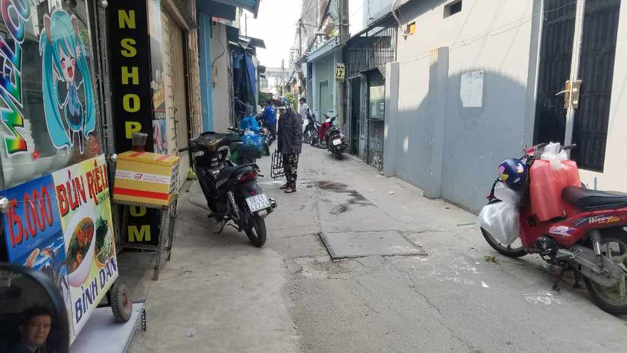 Hiện trường vụ việc.