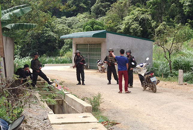 Cảnh sát siết chặt an ninh trong quá trình phá án