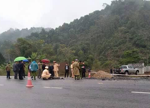 Hiện trường vụ tai nạn thảm khốc