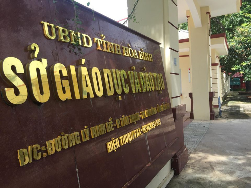 Trụ sở Sở GD&ĐT Hòa Bình.