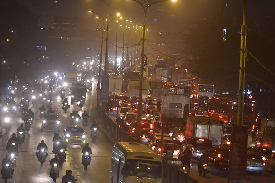 Cửa ngõ phía Nam Hà Nội ùn tắc từ chiều đến tối