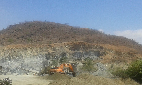 Một góc núi Tàu (Bình Thuận).