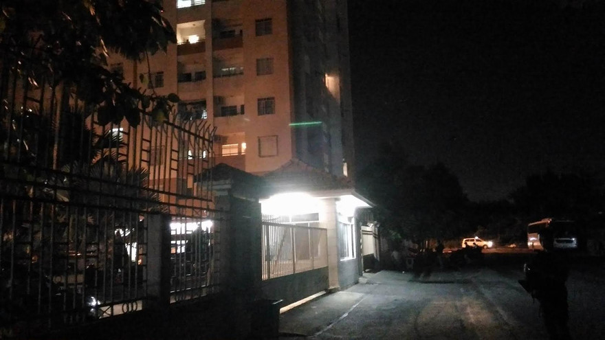 Chung cư Him Lam nơi người đàn ông ngoại quốc khống chế vợ và hai con nhỏ.