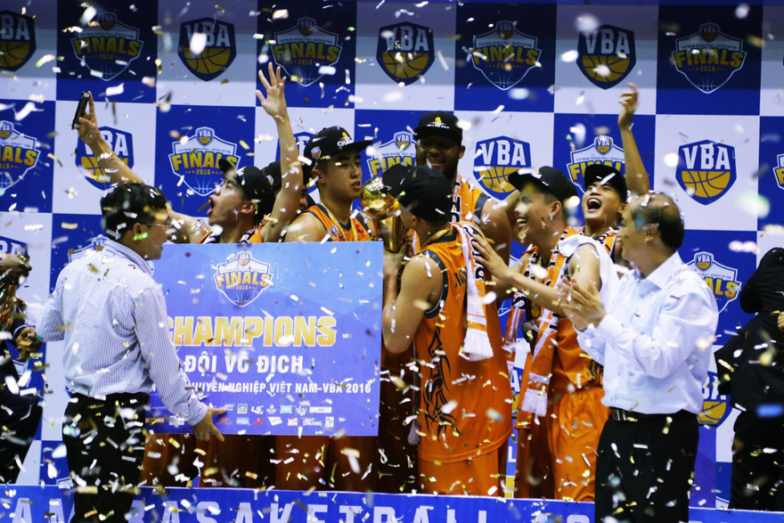 DN Dragons vô địch VBA 2016